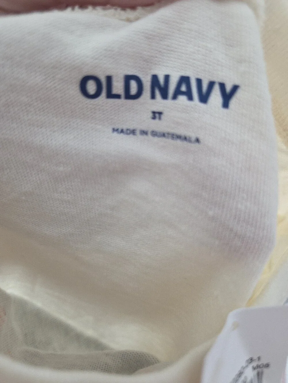 Old Navy Kids 'Whale Hello There' Graphic Tee 3T Cream/Blue Nwt